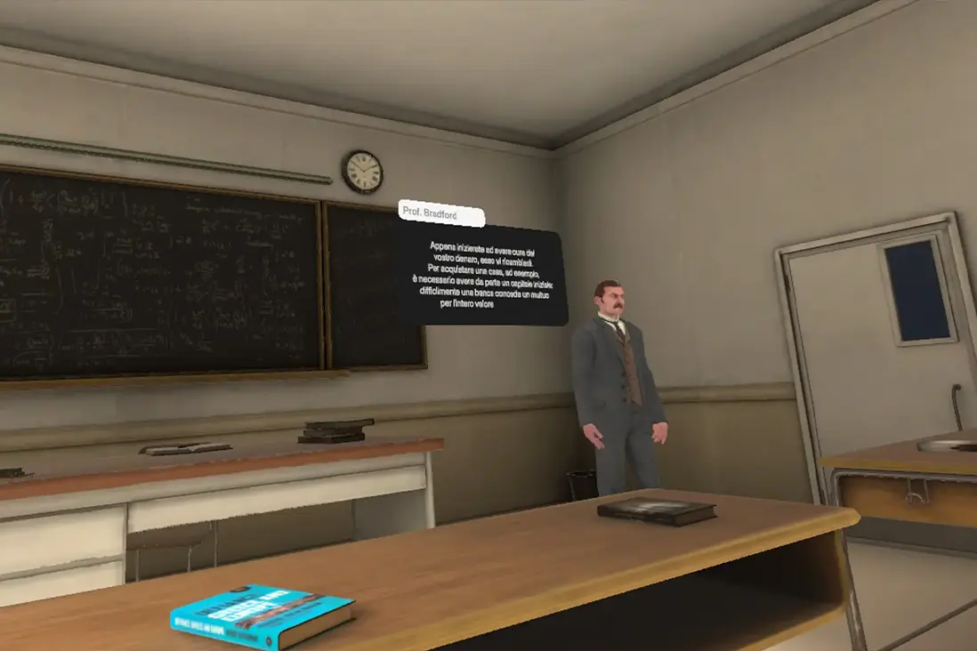 Tosi | Educazione finanziaria immersiva