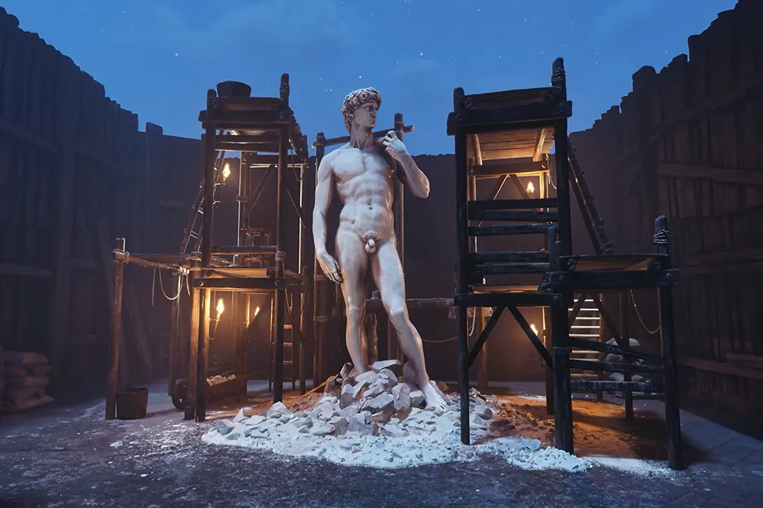 David michelangelo portfolio